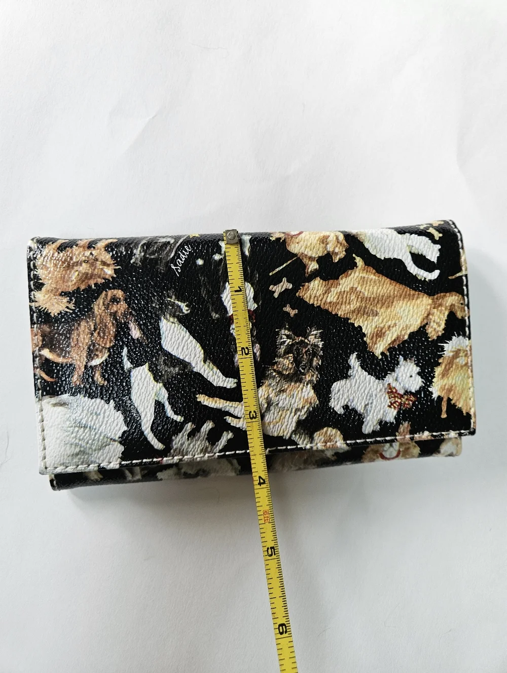 Sydney Love Polka Dot Dog Cat Print Wallet Trifold